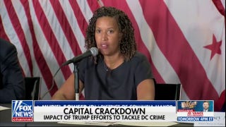 Mayor Bowser admits 'we greatly appreciate the surge' from Trump admin as crime plummets in Washington DC