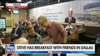 Steve Doocy plays pickleball and has Breakfast with 'Friends' at First Baptist Dallas