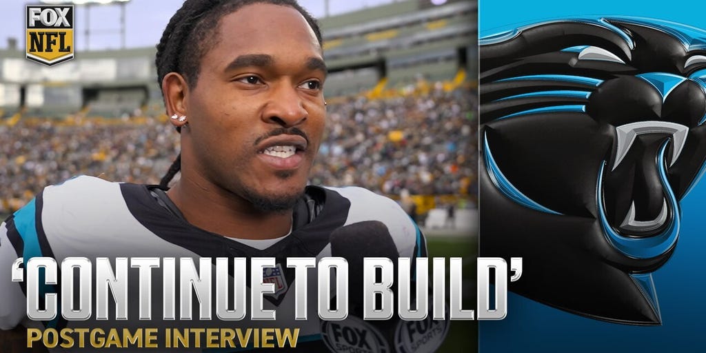 Image for 'Punish the defense' 😤 Rico Dowdle on MENTALITY in Panthers' upset win vs. Packers