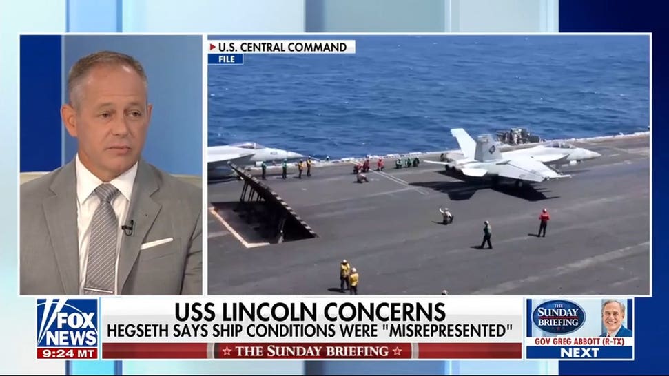 US Navy is stretched too thin, Brent Sadler warns