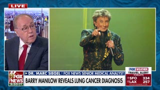 Barry Manilow 'lucky' with early lung cancer diagnosis