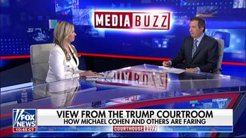 View from the Trump courtroom