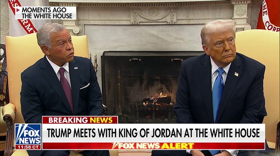 King of Jordan offers to take in thousands of Palestinian children from Gaza