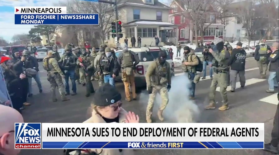 Democrats double down on anti-ICE campaign with lawsuits as protests rage on