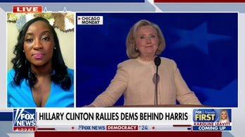 Hillary Clinton delivers speech, fires up crowd at the DNC