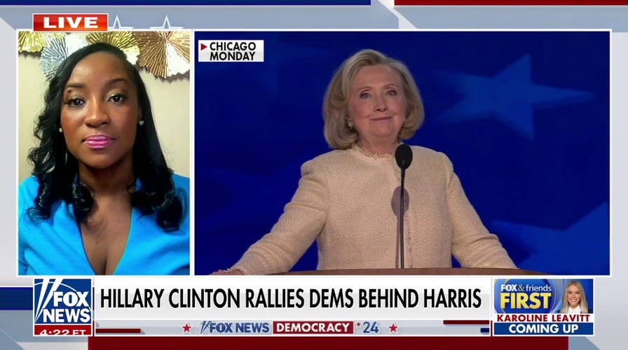 Hillary Clinton delivers speech, fires up crowd at the DNC