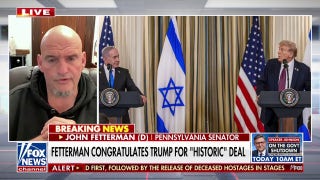 Fetterman 'optimistic' about longevity of Trump-brokered Gaza peace deal - Fox News