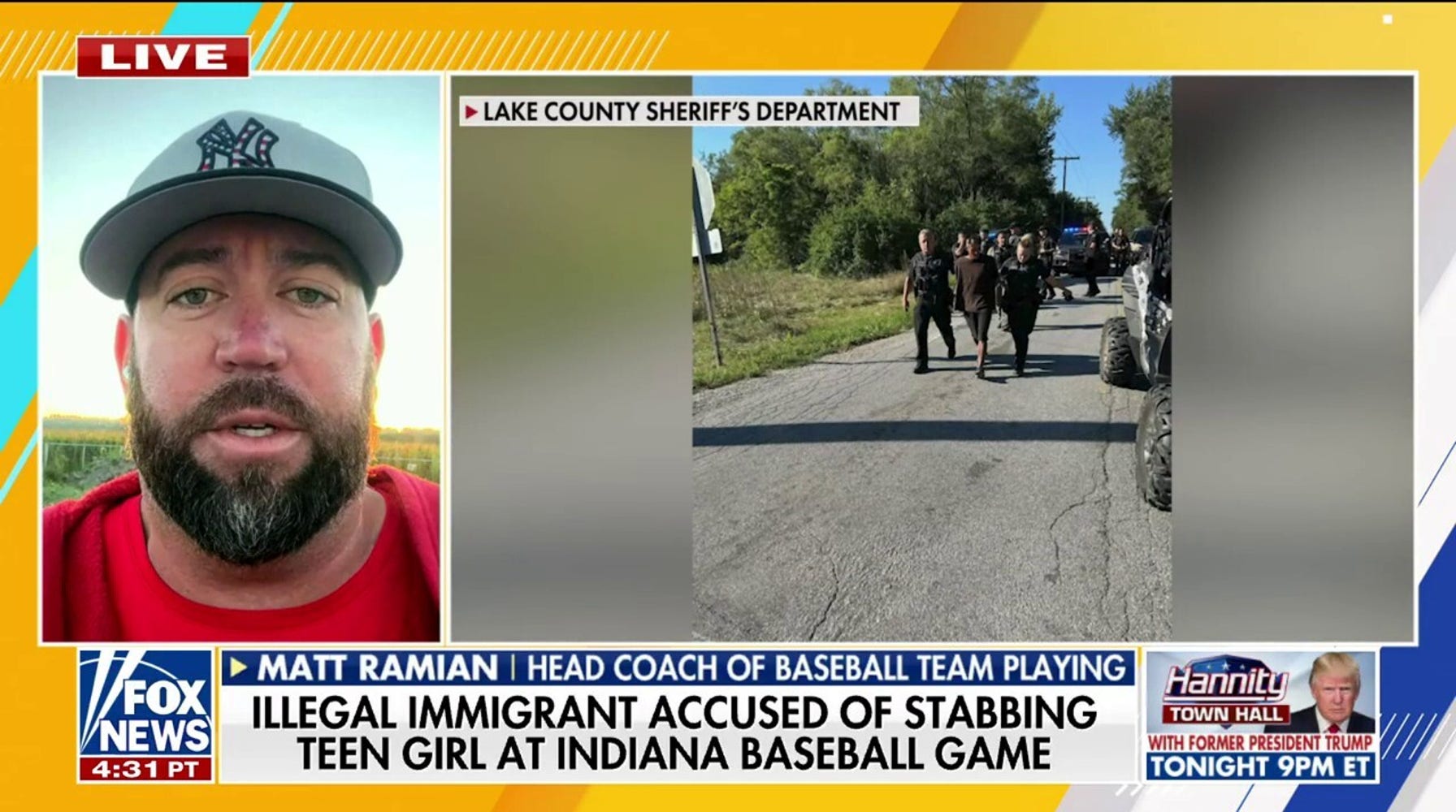 Illegal Immigrant Accused of Stabbing Teen Girl at Indiana Baseball Game