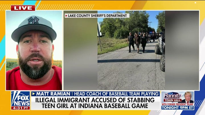 Illegal immigrant arrested for allegedly stabbing teen girl at Indiana baseball game