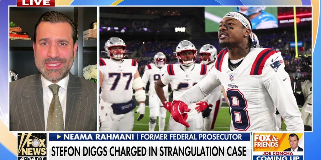 NFL star Stefon Diggs charged with strangulation, assault