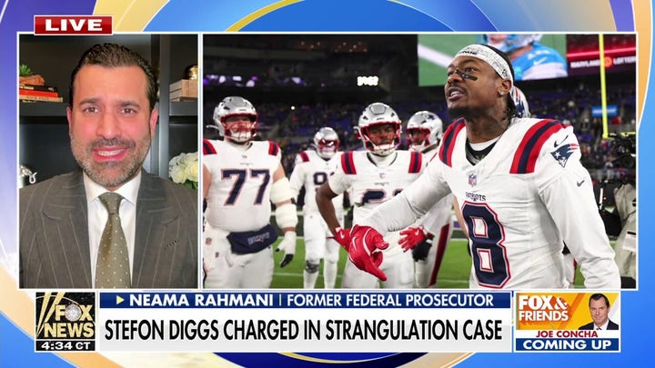NFL star Stefon Diggs charged with strangulation, assault