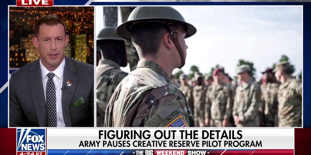 Army pauses Creative Reserve pilot program
