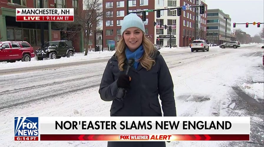 Nor'easter brings rain, snow to New England
