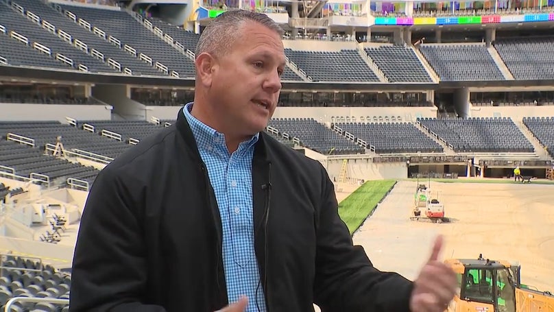 FIFA World Cup SoFi Stadium preps