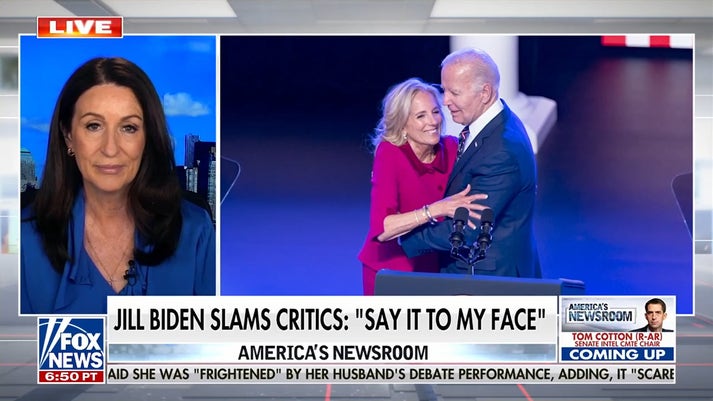 Jill Biden rages at Democratic critics of memoir