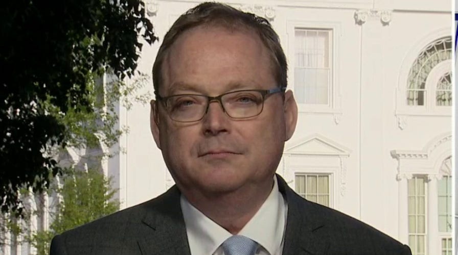 Kevin Hassett says White House is seeing reassuring signs that US economy will survive coronavirus shock