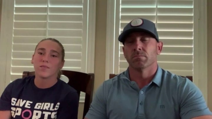 California family discusses ongoing legal and political battle to 'save girls' sports' as issue heats up