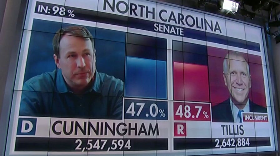Democrat Cal Cunningham concedes key North Carolina Senate race