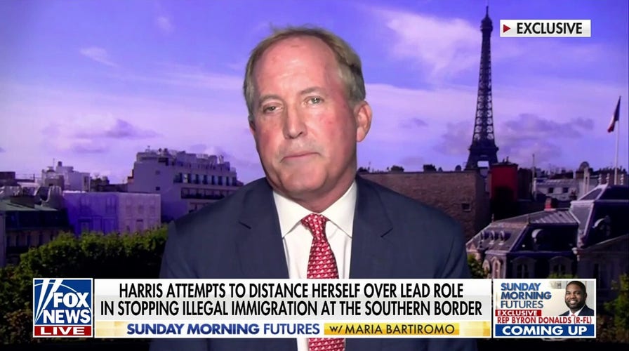 Kamala Harris is going to run from every Biden policy she can: Ken Paxton