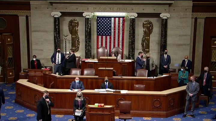 Dozens arrested after Capitol Hill riot halts electoral vote count