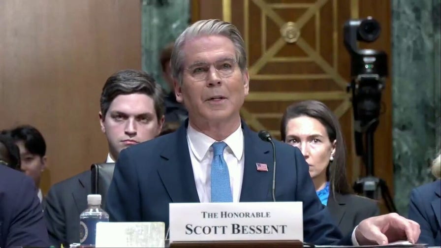 Treasury Secretary Scott Bessent needles Democratic Senator over his son’s alleged connections to Jeffrey Epstein