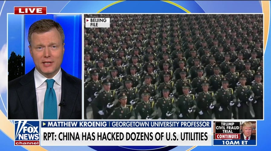Professor issues stark warning on China as Beijing ramps up cyberattacks: 'Preparing for war'