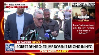 Robert De Niro tears into ‘tyrant’ Trump outside Manhattan courthouse  - Fox News
