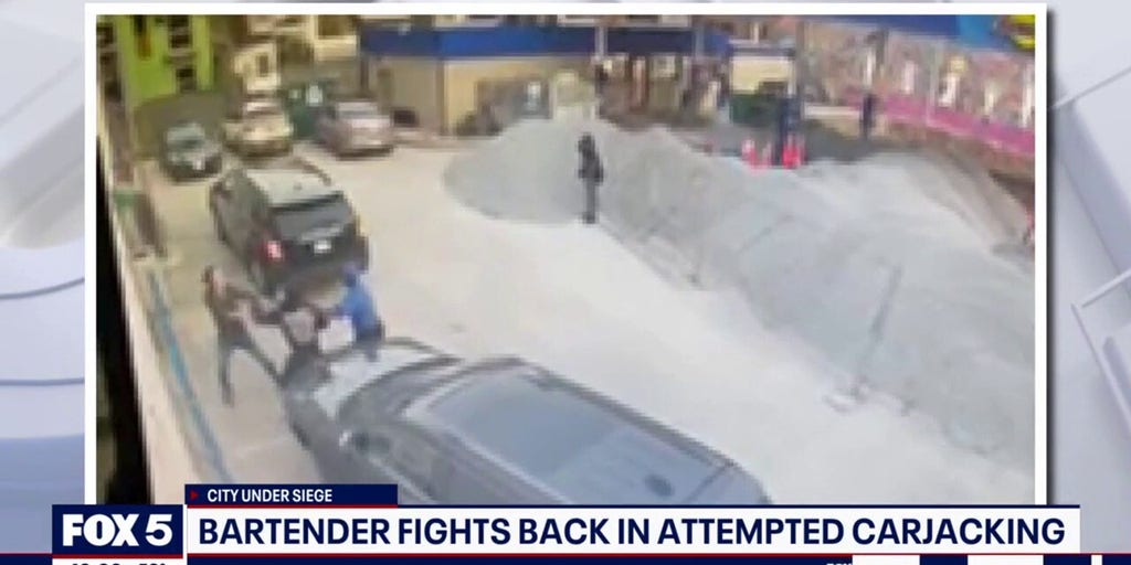 DC bartender fights off would-be carjackers at gas station
