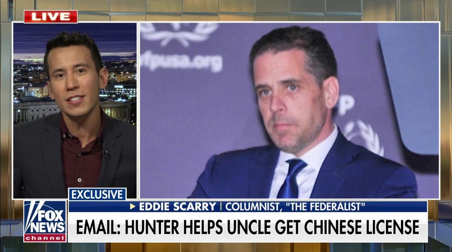 Hunter Biden asked by uncle to help secure a China business license, emails show