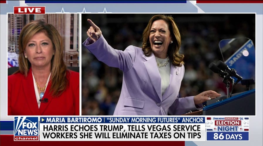 If Kamala Harris really wanted to cut taxes, she could do so now: Maria Bartiromo