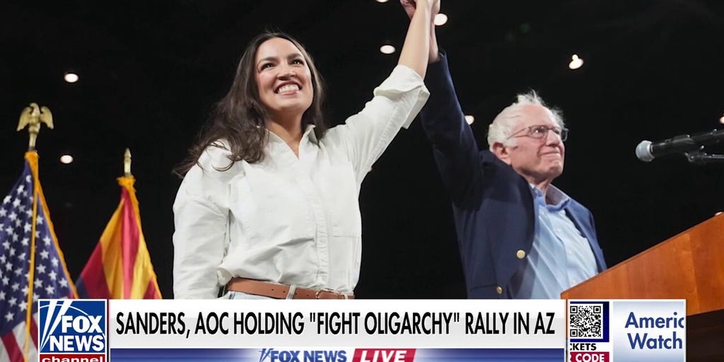 AOC, Sanders continue ‘Fight Oligarchy’ tour as Dems split over how to push back on Trump admin