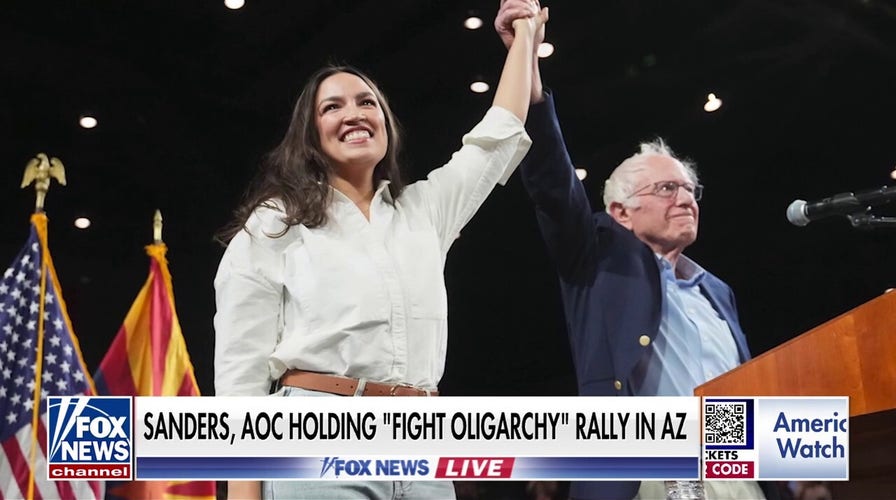 AOC, Sanders continue ‘Fight Oligarchy’ tour as Dems split over how to push back on Trump admin