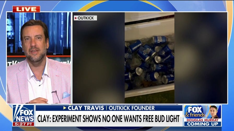 ‘Free Beer’ experiment ‘emblematic’ of nationwide backlash towards Bud Light: Clay Travis