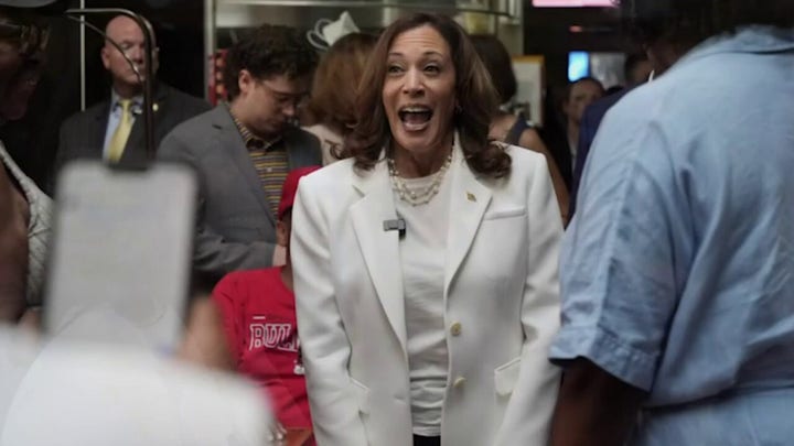 Kamala Harris becomes a 