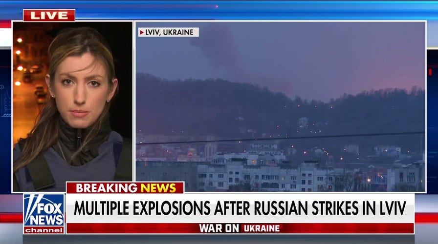 Russia-Ukraine war: Multiple explosions reported in Lviv