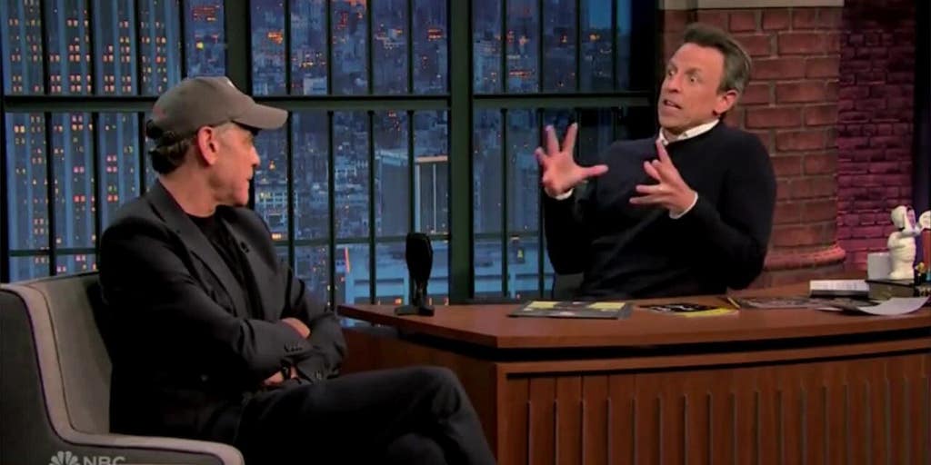 Seth Meyers asks George Clooney in interview about new play, skips Biden discussion