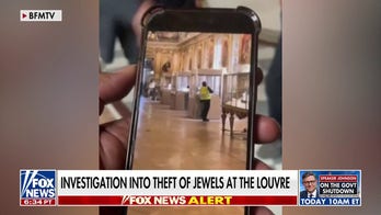Video shows the 'heist of the century' at the Louvre