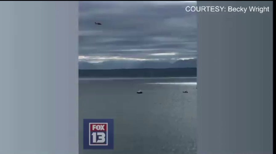 Coast Guard responds to plane crash near Seattle, Washington