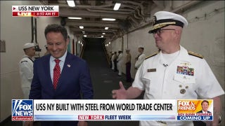 'Fox & Friends' climbs aboard the USS New York
