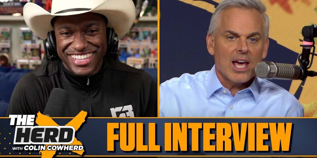 Robert Griffin III on Shedeur Sanders’ first start, Caleb & Bears | FULL INTERVIEW | The Herd
