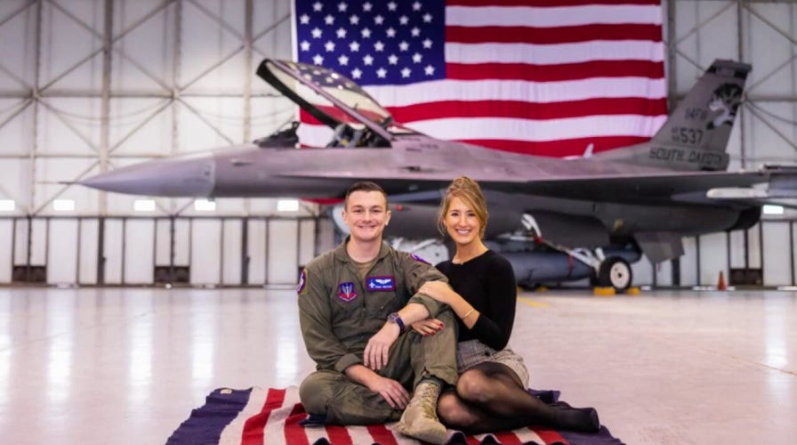 F-16 pilot meets father of 9/11 hero Todd Beamer