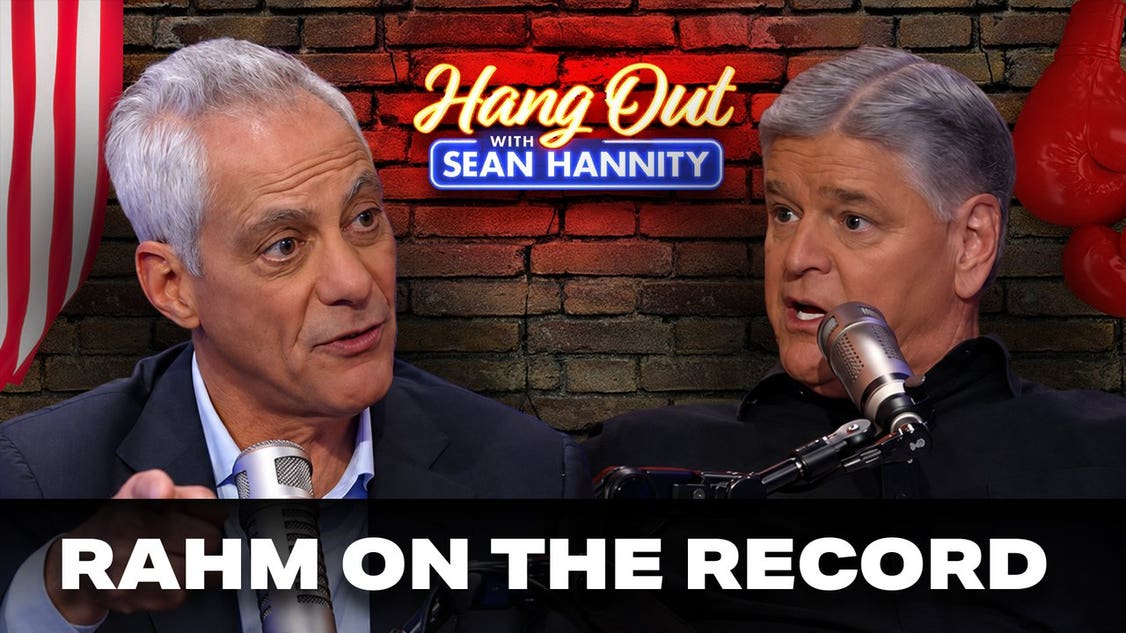 Hannity Presses Rahm Emanuel on 2028 and Chicago Record | Hang Out with Sean Hannity