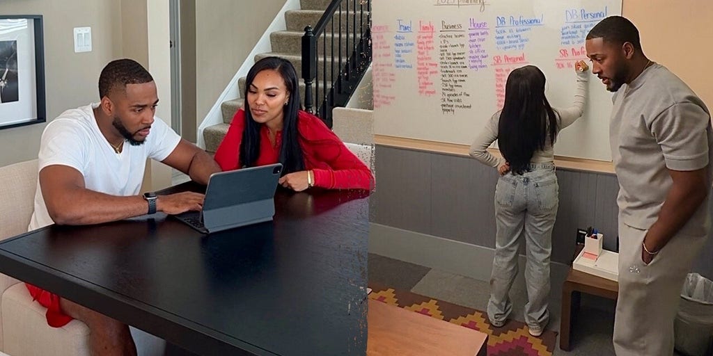 The marriage war room: Military husband plans ‘strategy’ meetings around relationship