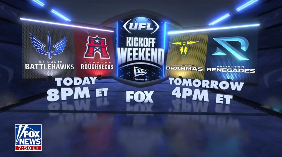 UFL on FOX kicks off with St. Louis Battlehawks vs. Houston Roughnecks