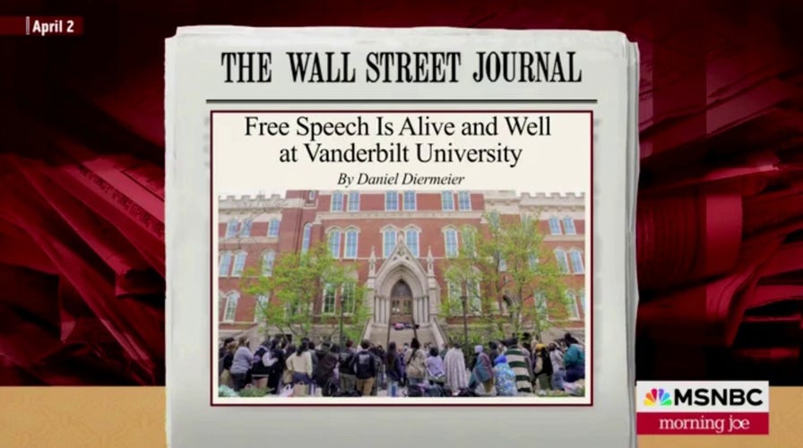 Vanderbilt chancellor slams violent anti-Israel agitators on campuses: ‘Nothing to do with free speech’