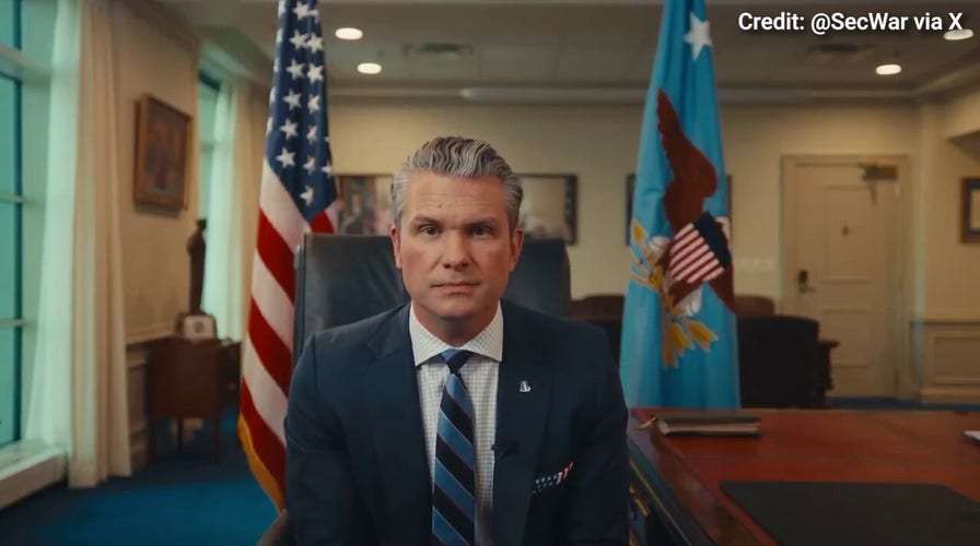 War Secretary Pete Hegseth highlights America's 'Drone Dominance' push