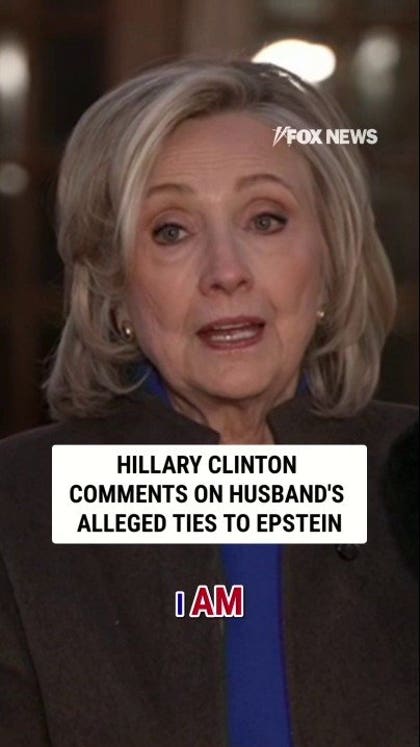 BREAKING: Hillary Clinton breaks silence on Jeffrey Epstein deposition