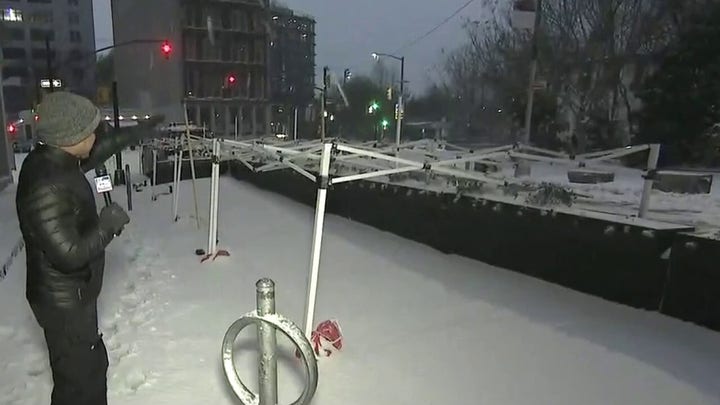 Winter storm hampers outdoor dining, creates dangerous travel conditions in Northeast