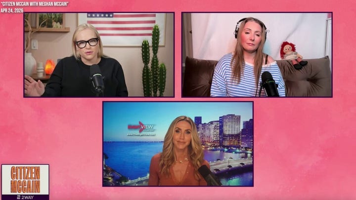 Meghan McCain reveals "very kind" message sent to her from President Trump