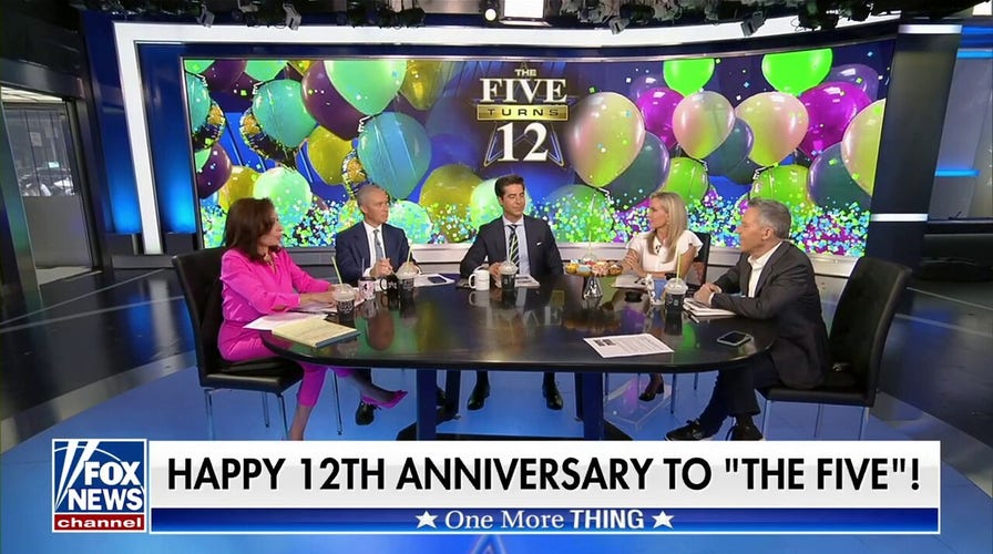 Happy 12th anniversary to 'The Five'! 